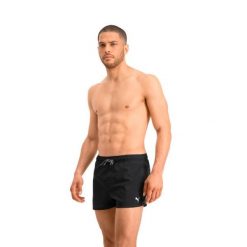 Kąpielówki Męskie Krótkie. Czerwone szorty sportowe męskie Puma, bez wzorów, sportowe. Za 173.99 zł.