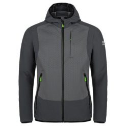 Męska kurtka outdoor LOAP Urelon szara, S. Fioletowe kurtki męskie LOLË, m, bez wzorów, bez kaptura, do jazdy konnej. Za 270.99 zł.