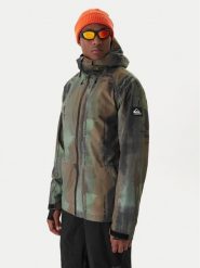 Quiksilver Kurtka snowboardowa Muldrow EQYTJ03493 Zielony Regular Fit. Zielone kurtki narciarskie i snowboardowe męskie Quiksilver, na zimę, m, bez wzorów, z syntetyku, bez kaptura, narciarskie. Za 1,469.00 zł.