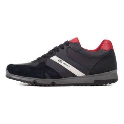 Geox Tenisówki Męskie Wilmer 45 Ciemnoniebieski. Trampki męskie Geox. W wyprzedaży za 245.00 zł.
