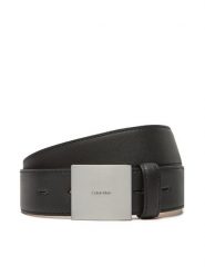 Calvin Klein Pasek Męski Plaque Buckle 35Mm LV04D7013G Czarny. Czarne paski męskie Calvin Klein, bez wzorów, ze skóry. Za 219.99 zł.