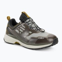 Buty trekkingowe męskie CMP Pohlarys Low Wp. Zielone buty trekkingowe męskie CMP, bez wzorów, bez zapięcia, trekkingowe. Za 289.99 zł.