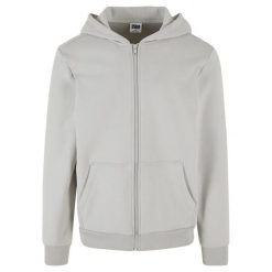 Bluza Męska Cozy Full Zip. Szare bluzy nierozpinane męskie Urban Classics, m, bez wzorów, bez ramiączek, bez kaptura. Za 229.99 zł.