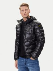 Blauer Kurtka puchowa 25WBLUC03074 Czarny Regular Fit. Czarne kurtki męskie Blauer, m, bez wzorów, z puchu, bez ramiączek, bez kaptura. Za 1,472.65 zł.