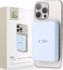 Powerbank Tech-Protect TECH-PROTECT PB11 LIFEMAG MAGSAFE POWER BANK 10000MAH BLUE. Niebieskie powerbanki TECH-PROTECT. Za 106.79 zł.