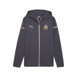 Om casuals 2023/24 bluza dresowa z kapturem. Brązowe bluzy z kapturem męskie Puma, bez wzorów, z bawełny, z kapturem. W wyprzedaży za 321.50 zł.