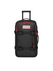 Hunter Walizka średnia HTR-WAL-004-M Czarny. Czarne walizki męskie Hunter, bez wzorów, z tworzywa sztucznego, średnie. Za 459.99 zł.