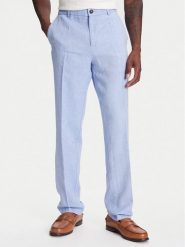 United Colors Of Benetton Spodnie materiałowe 43B3UF03X Niebieski Regular Fit. Niebieskie spodnie na co dzień męskie United Colors Of Benetton, bez wzorów, z bawełny. Za 269.99 zł.