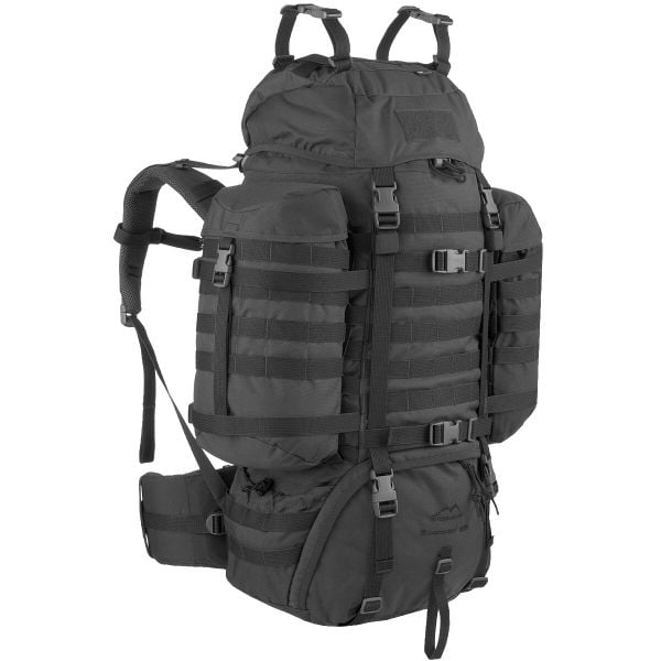 Plecak Wisport Raccoon 65l Czarny. Czarne plecaki męskie Wisport, bez wzorów. Za 1,099.00 zł.