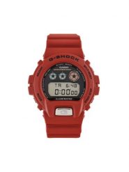 G-Shock Zegarek DW-6900TR-4ER Czerwony. Czerwone, cyfrowe zegarki męskie G-Shock. Za 499.99 zł.