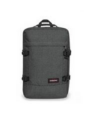 Eastpak Plecak Travelpack EK0A5BBR77H1 Czarny. Czarne plecaki męskie Eastpak, bez wzorów, z materiału. Za 359.99 zł.