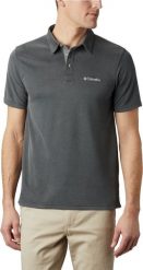 Columbia Columbia Nelson Point Polo 1772721011 szare L. Szare koszulki polo męskie Columbia, l, bez wzorów, bez kołnierzyka, bez ramiączek. Za 159.97 zł.