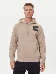 The North Face Bluza Fine NF0A89EU Beżowy Regular Fit. Brązowe bluzy nierozpinane męskie The North Face, l, bez wzorów, z bawełny, bez ramiączek, bez kaptura. Za 329.99 zł.
