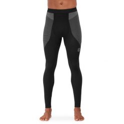 Legginsy kompresyjne do sportów zimowych męskie SIROKO Ice Dune. Czarne bielizna termoaktywna męska SIROKO, m, bez wzorów, bez ramiączek, narciarskie. W wyprzedaży za 127.00 zł.