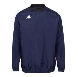 Bluza Kappa Gaggio. Niebieskie bluzy nierozpinane męskie Kappa, m, bez wzorów, sportowe, bez ramiączek, bez kaptura. Za 207.50 zł.