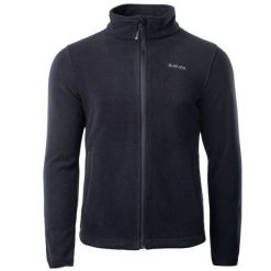 Polar męski Hi-Tec Henis - czarny, Rozmiar XXL. Czarne bluzy z polaru męskie Hi-tec, m, bez wzorów, z materiału, bez ramiączek, bez kaptura. Za 104.99 zł.