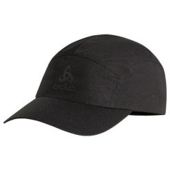 Czapka z daszkiem Odlo PERFORMANCE WATERPROOF. Szare czapki męskie Odlo, bez wzorów, sportowe. Za 153.79 zł.