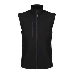 Męska Kamizelka Softshell Honestly Made. Czarne kurtki softshell męskie Regatta, m, bez wzorów, z softshellu, bez kaptura, trekkingowe. Za 188.99 zł.