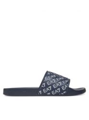 EA7 Emporio Armani Klapki 7X000109 AF15125 MB198 Granatowy. Niebieskie klapki i japonki męskie EA7 Emporio Armani, bez wzorów, z tworzywa sztucznego. Za 169.99 zł.