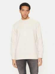 Calvin Klein Jeans Bluza Interlock J30J326754 Écru Regular Fit. Bluzy nierozpinane męskie Calvin Klein Jeans, l, bez wzorów, z bawełny, bez ramiączek, bez kaptura. Za 239.99 zł.
