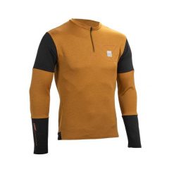Bluza rowerowa męska Leatt Jersey MTB Trail 4.0. Brązowe bluzy nierozpinane męskie LEATT, m, bez wzorów, z jersey, sportowe, bez ramiączek, bez kaptura. Za 335.99 zł.