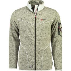 Bluza polarowa "Toumba" w kolorze szaro-białym. Bluzy z polaru męskie marki bonprix. W wyprzedaży za 159.95 zł.