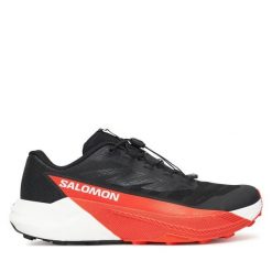 Buty do biegania Salomon. Czarne buty do biegania męskie Salomon, bez wzorów, bez zapięcia, do biegania. Za 659.99 zł.