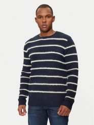 Brave Soul Sweter MK-248OSLO Granatowy Regular Fit. Niebieskie kardigany męskie Brave Soul, m, bez wzorów, z syntetyku, bez ramiączek. Za 99.99 zł.