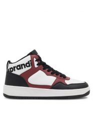 Sprandi Sneakersy HEAT MID MPRS-2022M03108-2 Bordowy. Czerwone buty sportowe na co dzień męskie Sprandi, m, bez wzorów, z syntetyku, bez ramiączek, bez kaptura. Za 143.99 zł.