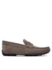 Geox Mokasyny U Kosmopolis + Grip U35CFB 00020 C6029 Brązowy. Brązowe mokasyny męskie Geox, ze skóry, bez zapięcia. Za 409.99 zł.