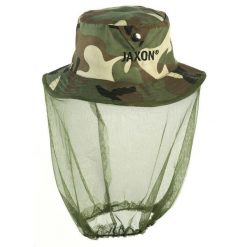 Czapka z moskitierą Jaxon. Brązowe czapki męskie Jaxon, bez wzorów, sportowe. Za 49.99 zł.