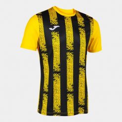 T-shirt Sportowy Joma Inter III Żółto-Czarny 2XS Unisex. Czarne t-shirty sportowe męskie Joma, xs, bez wzorów, z meshu, sportowe, bez ramiączek. Za 174.99 zł.