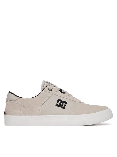 DC Shoes Tenisówki AW247501 Szary. Szare trampki męskie DC Shoes, bez wzorów, ze skóry, bez zapięcia. Za 249.99 zł.