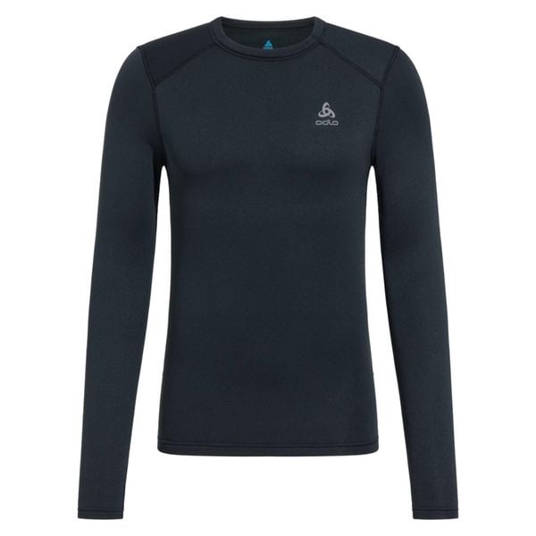 Longsleeve termoaktywny męski ODLO Fundamentals Active Warm Bl Top Crew Neck. Czarne bielizna termoaktywna męska Odlo, m, bez wzorów, bez ramiączek, trekkingowe. Za 189.99 zł.