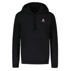 Bluza sportowa z kapturem męska ESS Hoody N°2 M. Czarne bluzy z kapturem męskie le coq sportif, m, bez wzorów, z kapturem. W wyprzedaży za 286.50 zł.