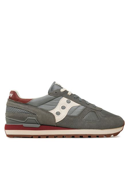 Saucony Sneakersy S2108 889 Szary. Szare buty sportowe na co dzień męskie Saucony, m, bez wzorów, ze skóry, bez ramiączek, bez kaptura. Za 339.99 zł.
