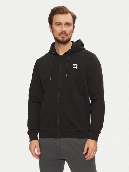 KARL LAGERFELD Bluza 705074 551900 Granatowy Regular Fit. Niebieskie bluzy rozpinane męskie KARL LAGERFELD, l, bez wzorów, z bawełny, bez ramiączek, bez kaptura. Za 569.99 zł.