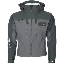 Kurtka wędkarska do brodzenia Taimen Tuul Green. Zielone kurtki męskie TAIMEN, xl, bez wzorów, sportowe, bez ramiączek, bez kaptura. Za 599.99 zł.