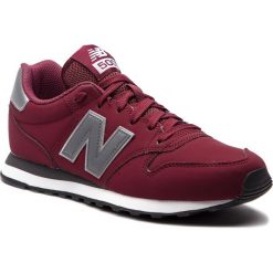 Sneakersy NEW BALANCE - GM500BRG Bordowy. Czerwone buty sportowe na co dzień męskie New Balance, z materiału. W wyprzedaży za 209.00 zł.