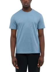 Męski T-Shirt Mustang Style Austin Bluestone 1016870 5180. T-shirty męskie Mustang, l, bez wzorów, bez kołnierzyka, bez ramiączek. Za 79.99 zł.