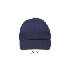 Czapka Sol's Buffalo. Brązowe czapki męskie SOL'S, bez wzorów, z bawełny. Za 23.00 zł.