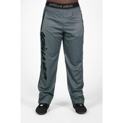 Spodnie fitness męskie Gorilla Wear Mercury Mesh Pants. Czarne długie spodnie sportowe męskie GORILLA WEAR, bez wzorów, z meshu, na fitness i siłownię. Za 249.00 zł.
