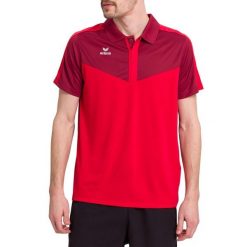 Polo Erima Squad. Czerwone koszulki polo męskie Erima, m, bez wzorów, z materiału, sportowe, bez kołnierzyka, bez ramiączek. W wyprzedaży za 91.50 zł.