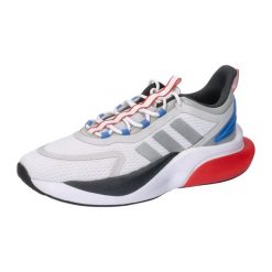 Buty Mężczyzna Adidas Alphabounce+ Sustainable Bounce biały. Białe buty do biegania męskie ADIDAS, bez wzorów, bez zapięcia, do biegania, adidas alphabounce. W wyprzedaży za 364.15 zł.