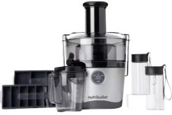 Sokowirówka Nutribullet Nutribullet Juicer Pro NBJ200G (silver/grey, 1,000 watts). Sokowirówki i wyciskarki do soków Nutribullet. Za 787.99 zł.