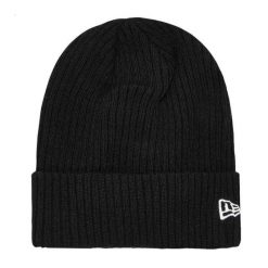 Czapka Z Mankietem Dla Dorosłych Unisex Colours. Czarne czapki męskie New Era, bez wzorów, sportowe. Za 156.99 zł.