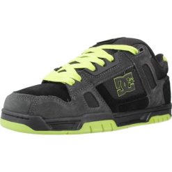 Buty DC STAG Szary. Szare buty sportowe na co dzień męskie DC Shoes, m, bez wzorów, ze skóry, bez ramiączek, bez kaptura. Za 403.46 zł.