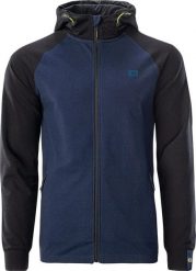 IQ Męska bluza IQ Silve moonlit ocean/black rozmiar S. Czarne bluzy nierozpinane męskie IQ, m, bez wzorów, bez ramiączek, bez kaptura. Za 232.51 zł.