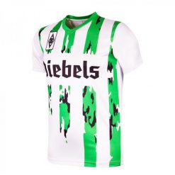 Koszulka Polo dla dorosłych Borussia Mönchengladbach 1994 - 95 - Biały. Białe koszulki polo męskie COPA FOOTBALL, m, bez wzorów, sportowe, bez kołnierzyka, bez ramiączek. Za 297.74 zł.