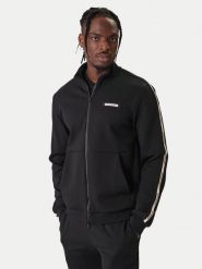 EA7 Emporio Armani Bluza 7M001479 AF12660 UC001 Czarny Regular Fit. Czarne bluzy rozpinane męskie EA7 Emporio Armani, m, bez wzorów, z bawełny, bez ramiączek, bez kaptura. Za 589.99 zł.